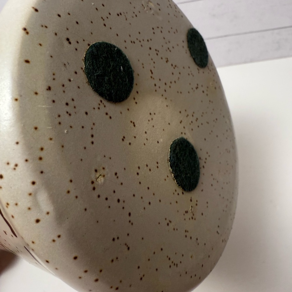 Sanibel Pottery Seagull Vase Sea Gull Birds Speckled Florida Island Vintage 1984 - Picture 6 of 9
